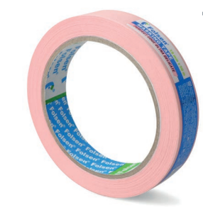 Малярная лента для особо точных линий, деликатная (розовая) Folsen PERFECT EDGE DELICATE 50 м х 19 мм 02075019